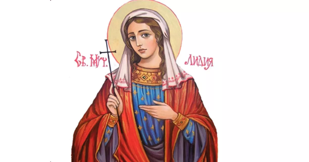 Santa Lídia, exemplo de mulher